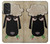 S2826 Cute Cartoon Unsleep Black Sheep Case For Samsung Galaxy A53 5G