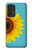 S3039 Vintage Sunflower Blue Case For Samsung Galaxy A53 5G