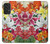 S3205 Retro Art Flowers Case For Samsung Galaxy A53 5G