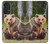 S3558 Bear Family Case For Samsung Galaxy A53 5G