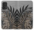 S3692 Gray Black Palm Leaves Case For Samsung Galaxy A53 5G