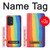 S3799 Cute Vertical Watercolor Rainbow Case For Samsung Galaxy A53 5G