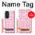 S2213 Pink Leopard Pattern Case For Motorola Edge 30 Pro
