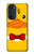 S2760 Yellow Duck Tuxedo Cartoon Case For Motorola Edge 30 Pro