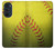 S3031 Yellow Softball Ball Case For Motorola Edge 30 Pro