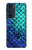 S3047 Green Mermaid Fish Scale Case For Motorola Edge 30 Pro