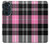 S3091 Pink Plaid Pattern Case For Motorola Edge 30 Pro