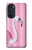 S3805 Flamingo Pink Pastel Case For Motorola Edge 30 Pro