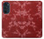 S3817 Red Floral Cherry blossom Pattern Case For Motorola Edge 30 Pro