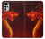 S0526 Red Dragon Case For Motorola Moto G22