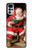 S1417 Santa Claus Merry Xmas Case For Motorola Moto G22