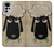 S2826 Cute Cartoon Unsleep Black Sheep Case For Motorola Moto G22