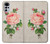 S3079 Vintage Pink Rose Case For Motorola Moto G22