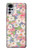 S3688 Floral Flower Art Pattern Case For Motorola Moto G22