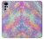 S3706 Pastel Rainbow Galaxy Pink Sky Case For Motorola Moto G22