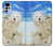 S3794 Arctic Polar Bear and Seal Paint Case For Motorola Moto G22