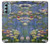 S0997 Claude Monet Water Lilies Case For Motorola Moto G Stylus 5G (2022)