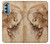 S1045 Leonardo da Vinci Woman's Head Case For Motorola Moto G Stylus 5G (2022)
