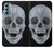 S1286 Diamond Skull Case For Motorola Moto G Stylus 5G (2022)