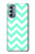 S1723 Mint Chevron Zigzag Case For Motorola Moto G Stylus 5G (2022)