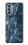 S2799 Light Blue Marble Stone Graphic Printed Case For Motorola Moto G Stylus 5G (2022)