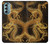 S2804 Chinese Gold Dragon Printed Case For Motorola Moto G Stylus 5G (2022)