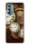 S3172 Gold Clock Live Case For Motorola Moto G Stylus 5G (2022)