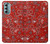 S3354 Red Classic Bandana Case For Motorola Moto G Stylus 5G (2022)