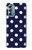S3533 Blue Polka Dot Case For Motorola Moto G Stylus 5G (2022)