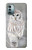 S1566 Snowy Owl White Owl Case For Nokia G11, G21
