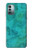 S3147 Aqua Marble Stone Case For Nokia G11, G21