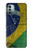 S3297 Brazil Flag Vintage Football Graphic Case For Nokia G11, G21