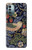 S3791 William Morris Strawberry Thief Fabric Case For Nokia G11, G21