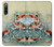 S1654 Koi Carp Fish Art Painting Case For Sony Xperia 10 IV