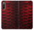S2879 Red Arowana Fish Scale Case For Sony Xperia 10 IV