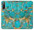 S2906 Aqua Turquoise Stone Case For Sony Xperia 10 IV