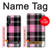 S3091 Pink Plaid Pattern Case For Sony Xperia 10 IV
