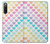 S3499 Colorful Heart Pattern Case For Sony Xperia 10 IV