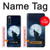 S3693 Grim White Wolf Full Moon Case For Sony Xperia 10 IV