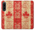 S1603 Canada Flag Old Vintage Case For Sony Xperia 1 IV