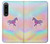 S3203 Rainbow Unicorn Case For Sony Xperia 1 IV