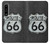 S3207 Route 66 Sign Case For Sony Xperia 1 IV