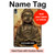 S0344 Buddha Rock Carving Hard Case For iPad Air (2020, 2022), Air 11 (2024,2025,2026), Pro 11 (2022)
