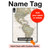 S0604 World Map Hard Case For iPad Air (2020, 2022), Air 11 (2024,2025,2026), Pro 11 (2022)