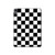 S1611 Black and White Check Chess Board Hard Case For iPad Air (2020, 2022), Air 11 (2024,2025,2026), Pro 11 (2022)