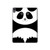 S2085 Panda Minimalist Hard Case For iPad Air (2020, 2022), Air 11 (2024,2025,2026), Pro 11 (2022)