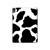 S2096 Seamless Cow Pattern Hard Case For iPad Air (2020, 2022), Air 11 (2024,2025,2026), Pro 11 (2022)