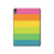 S2363 Rainbow Pattern Hard Case For iPad Air (2022,2020, 4th, 5th), iPad Pro 11 (2022, 6th)