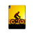 S2385 Bicycle Bike Sunset Hard Case For iPad Air (2022, 2020), Air 11 (2024,2025), Pro 11 (2022)