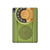 S2656 Vintage Bakelite Radio Green Hard Case For iPad Air (2020, 2022), Air 11 (2024,2025,2026), Pro 11 (2022)